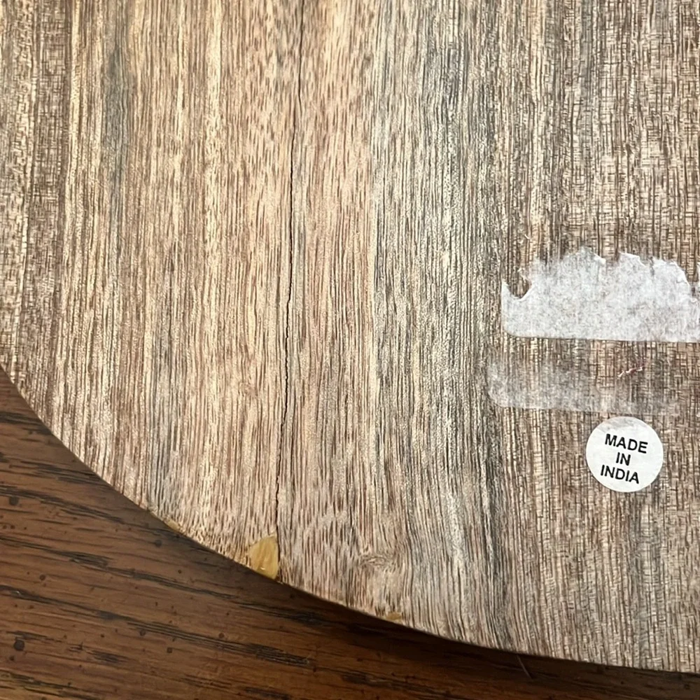 Wooden‎ Pineapple shaped serving tray